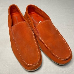 Like new Rockport x AdiPrene by Adidas Orange Loafers - Size 11